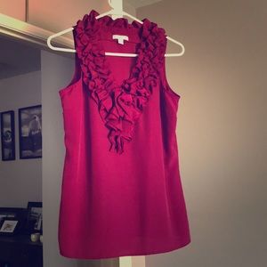 New York & Company Ruffled Blouse